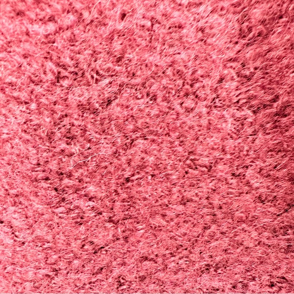 Marc New York Paige Bouclé Coat Burgundy Wool Blend Single Breasted Size 22 - Picture 5 of 7